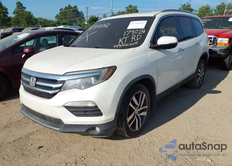 2017 Honda Pilot Elite из США, поврежденный, VIN 5FNYF6H04HB019575